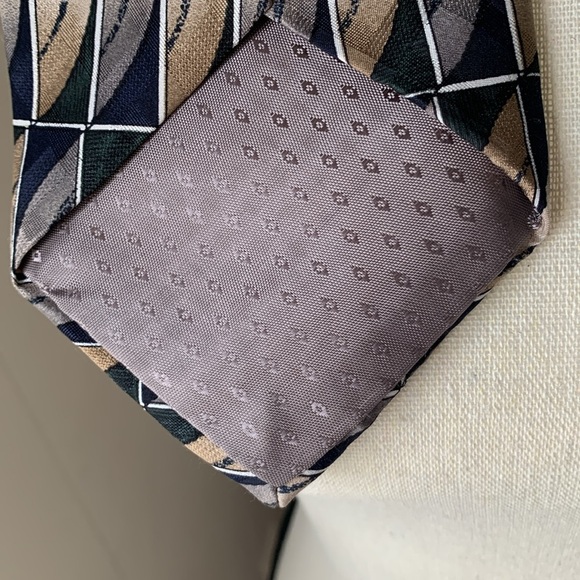 Venanzi Vintage 100% Silk Tie EUC XL 60" - Picture 5 of 7